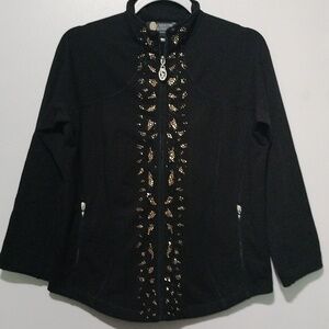 Christine Alexander full zip jacket size S